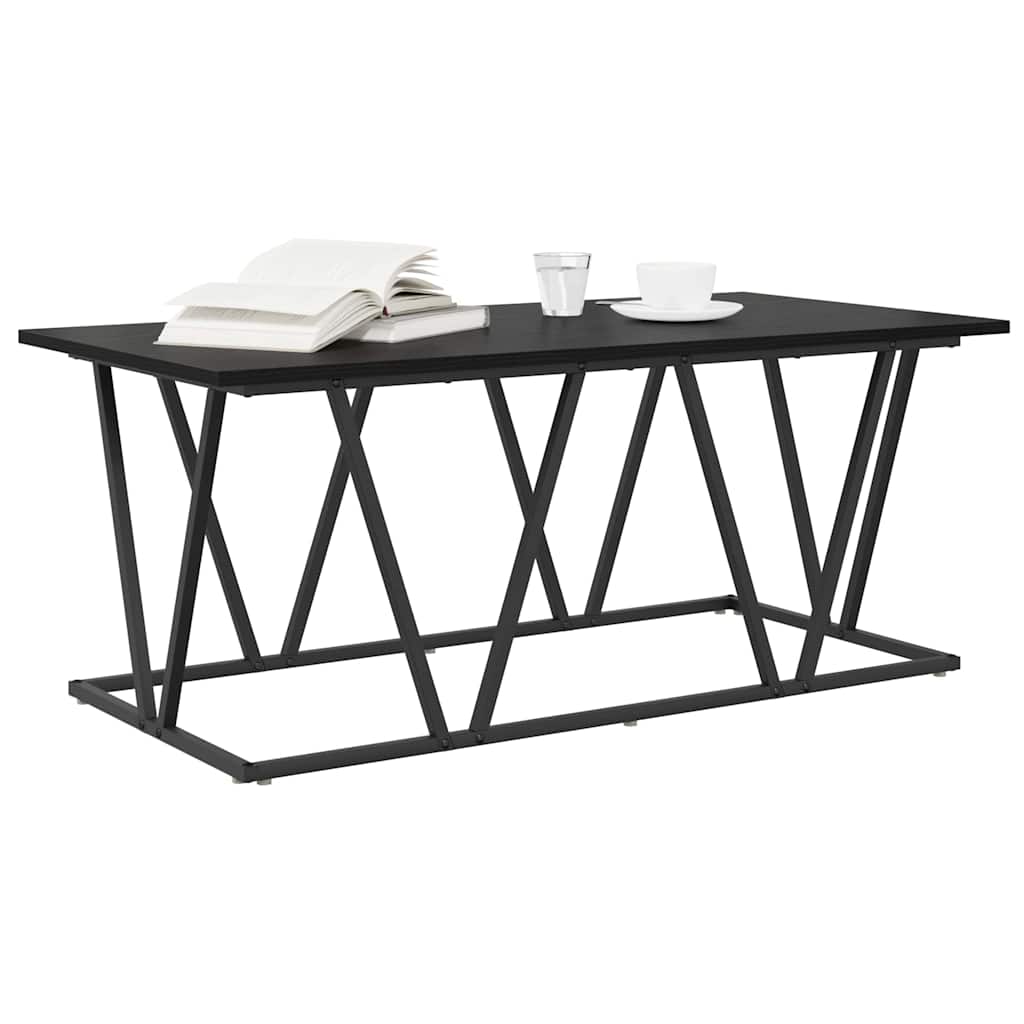 Coffee Table Black Oak 100 x 50 x 40 cm
