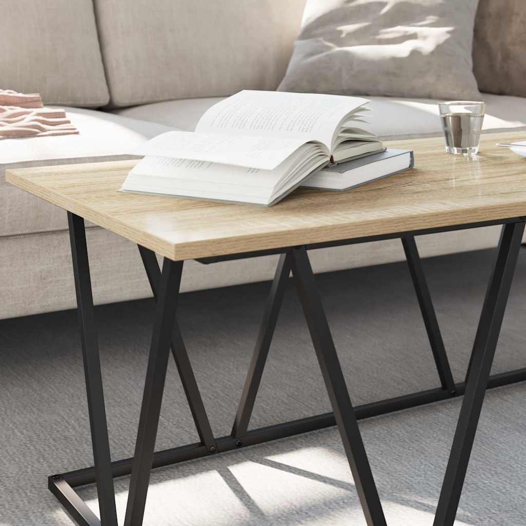 Coffee Table Sonoma Oak 100 x 50 x 40 cm