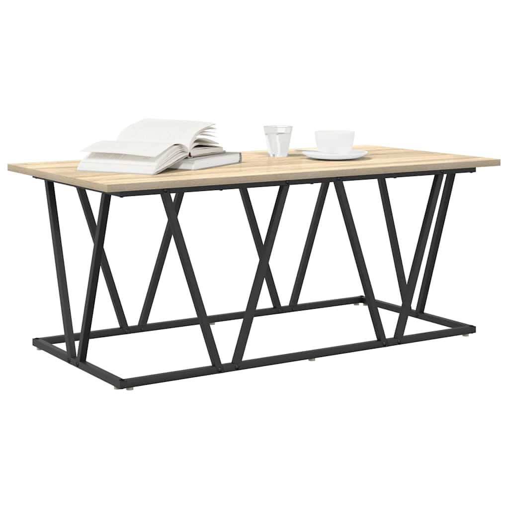 Coffee Table Sonoma Oak 100 x 50 x 40 cm