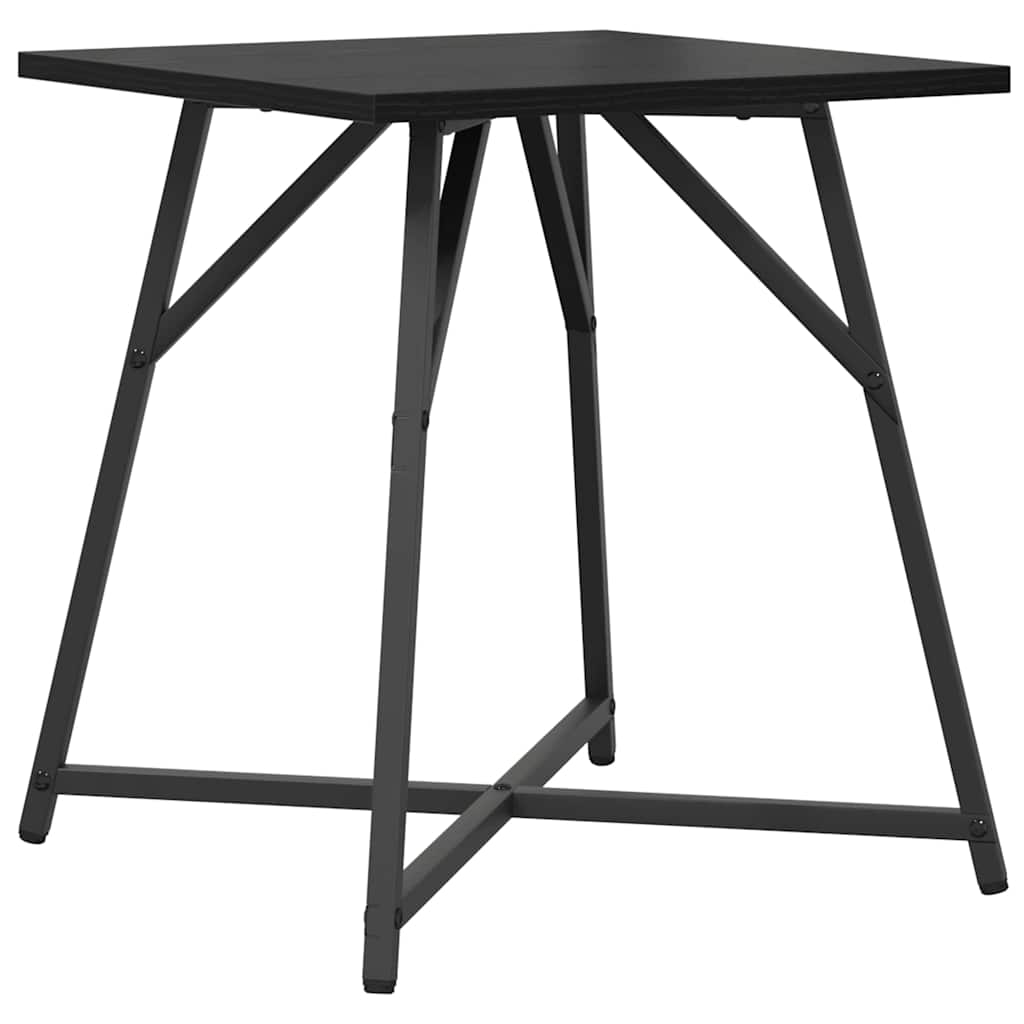 Side Table Set 2 pcs Black Oak