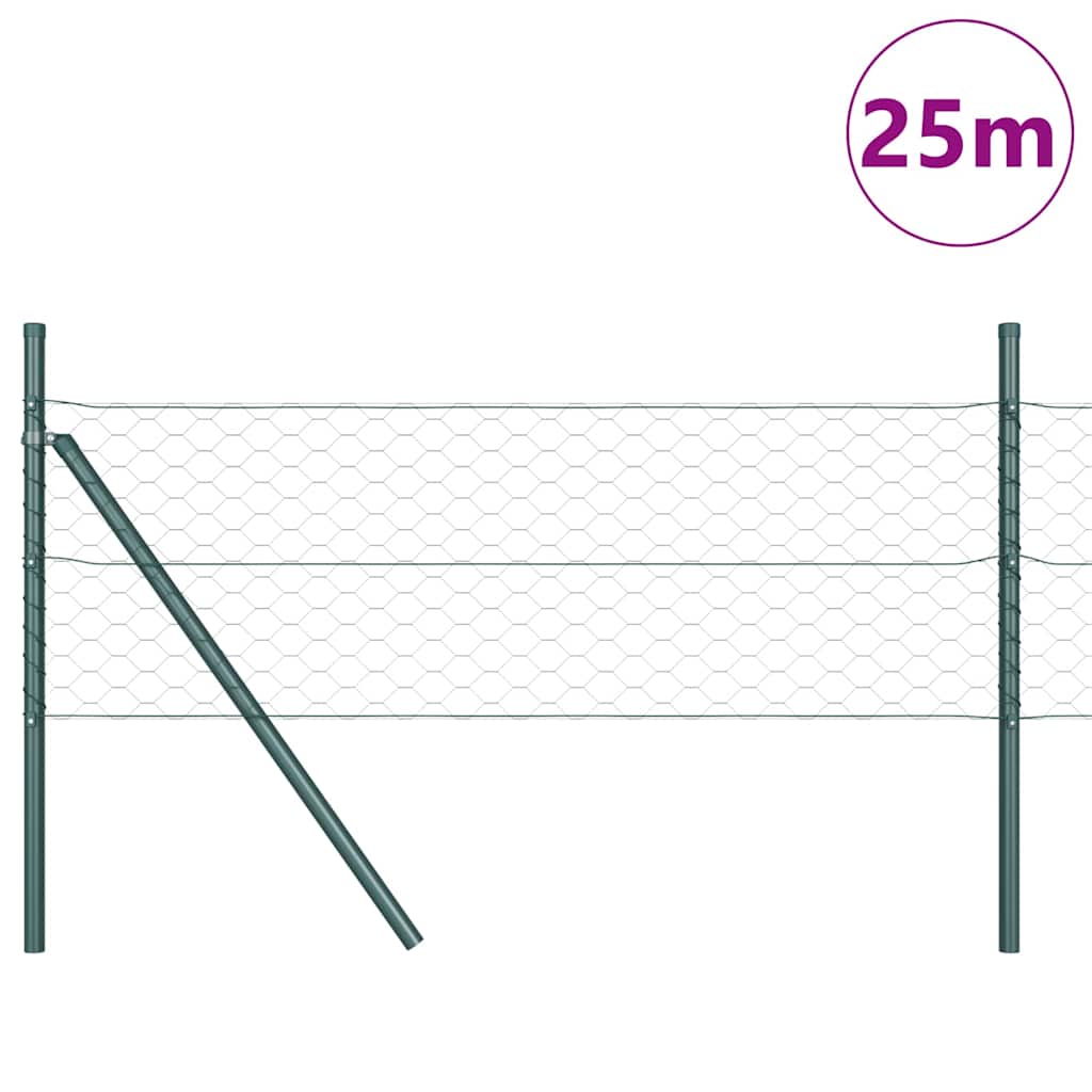 Ground Fix Welded Wire Fence 25 x 0.8 m (W x H)