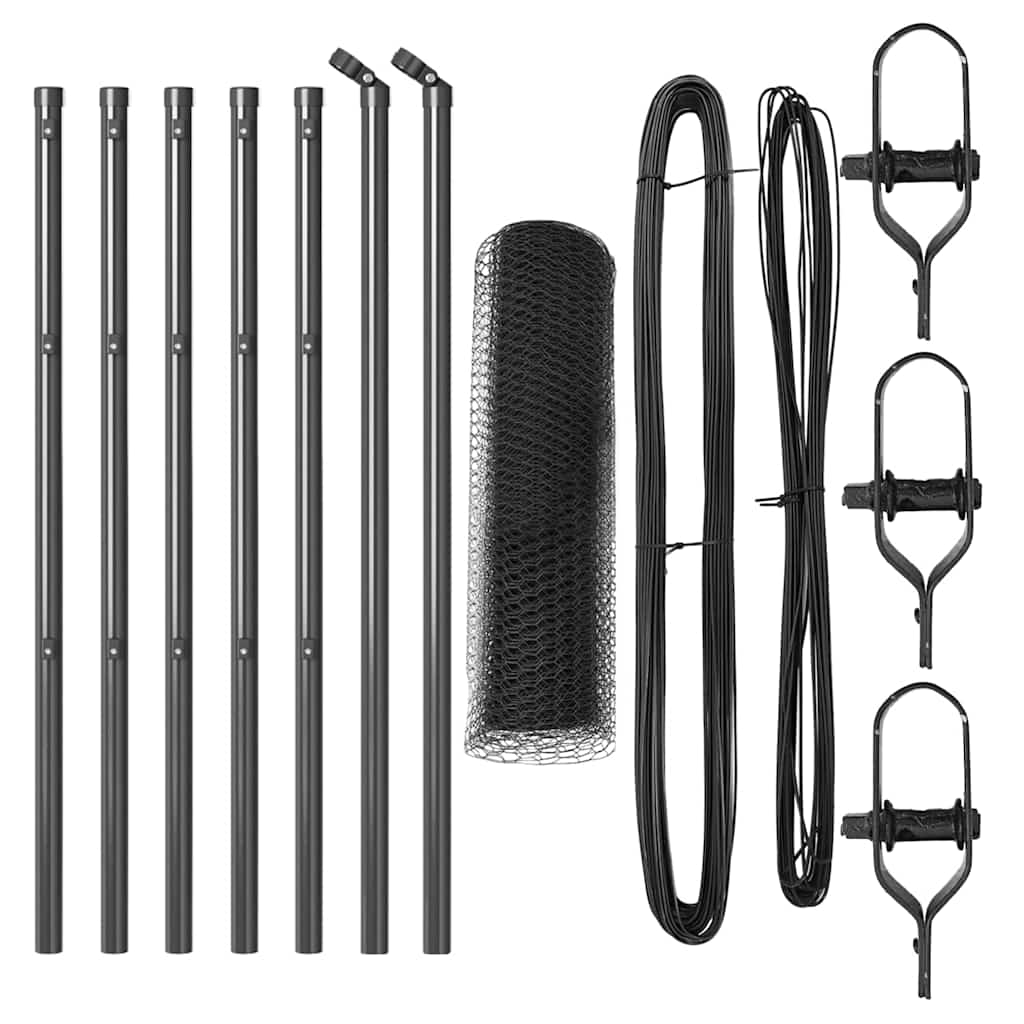 Ground Fix Welded Wire Fence 10 x 0.8 m (W x H)