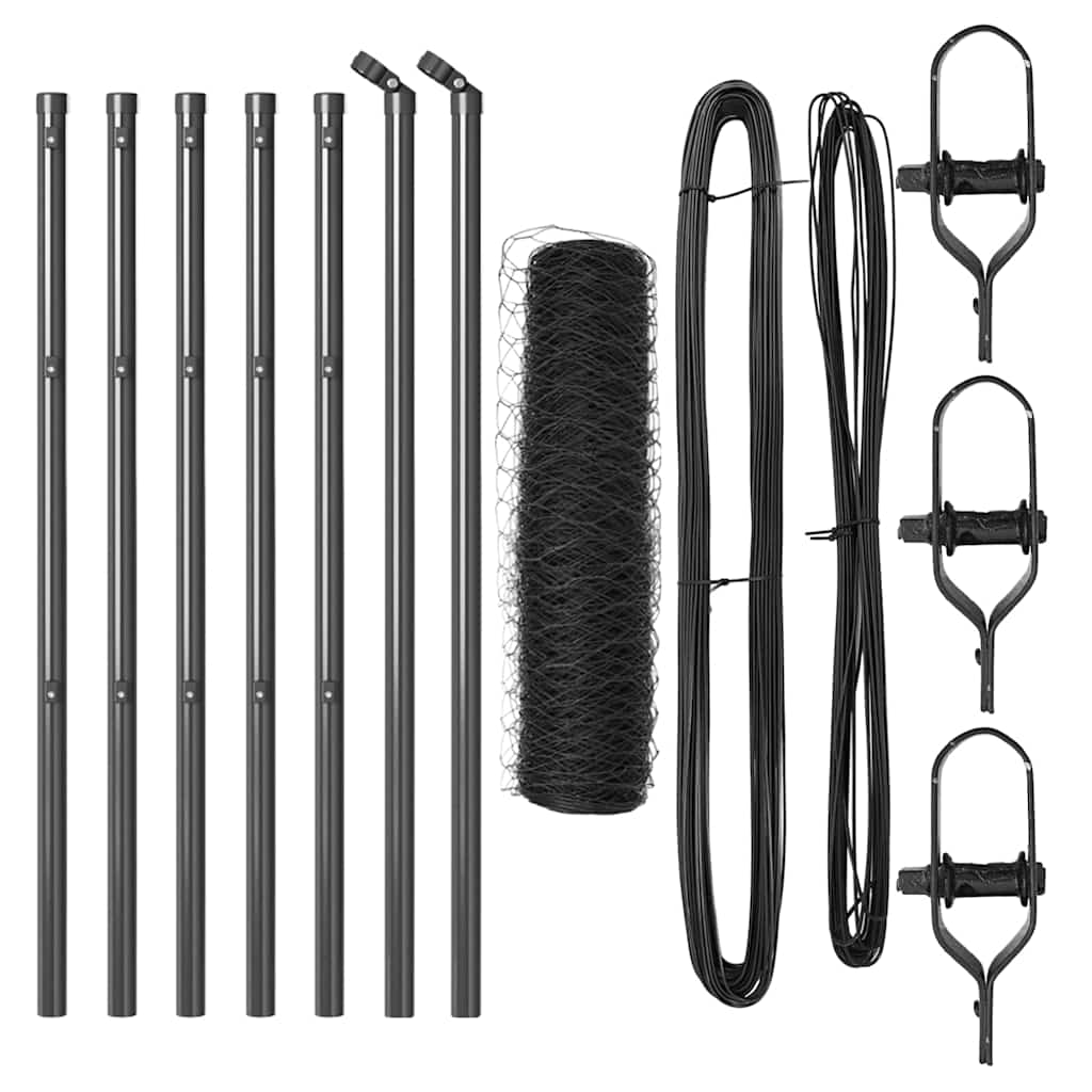 Ground Fix Welded Wire Fence 10 x 0.8 m (W x H)