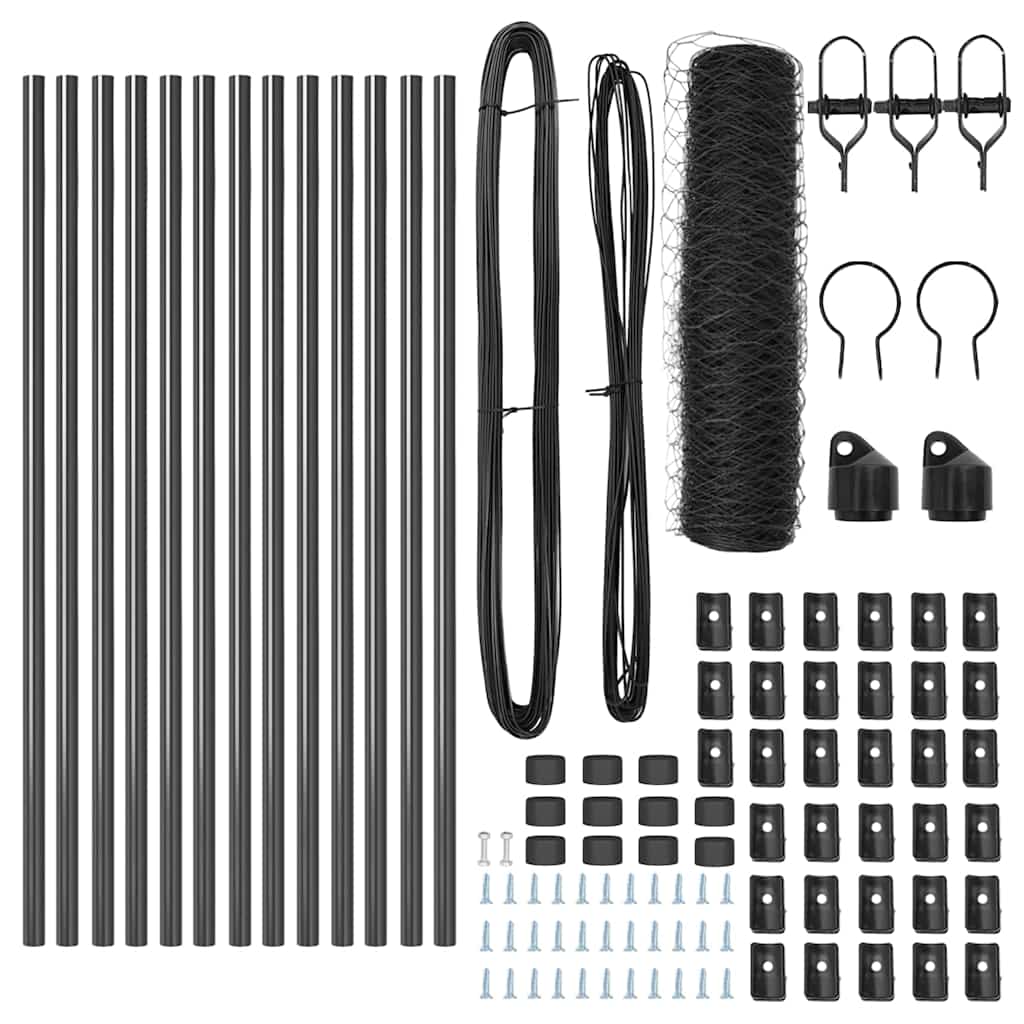 Ground Fix Welded Wire Fence 25 x 0.8 m (W x H)