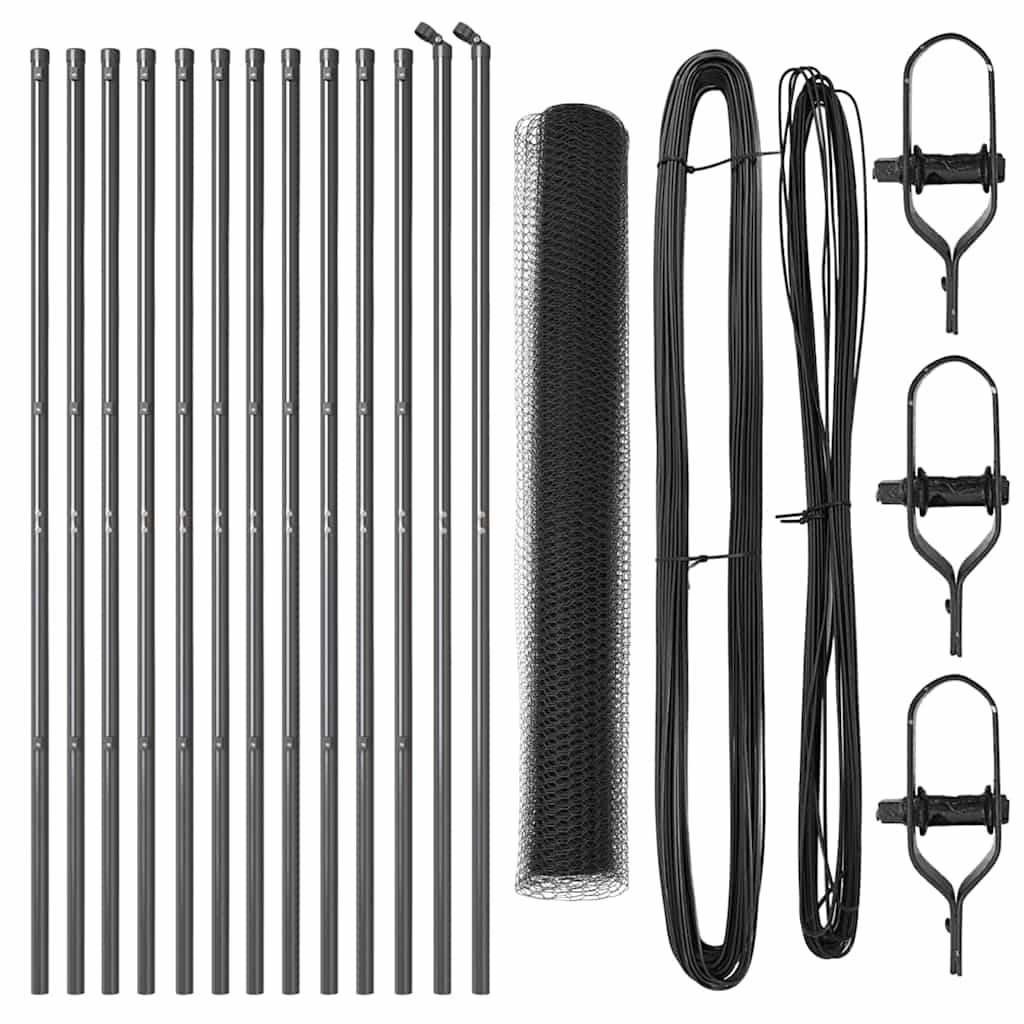 Ground Fix Welded Wire Fence 25 x 1.4 m (W x H)