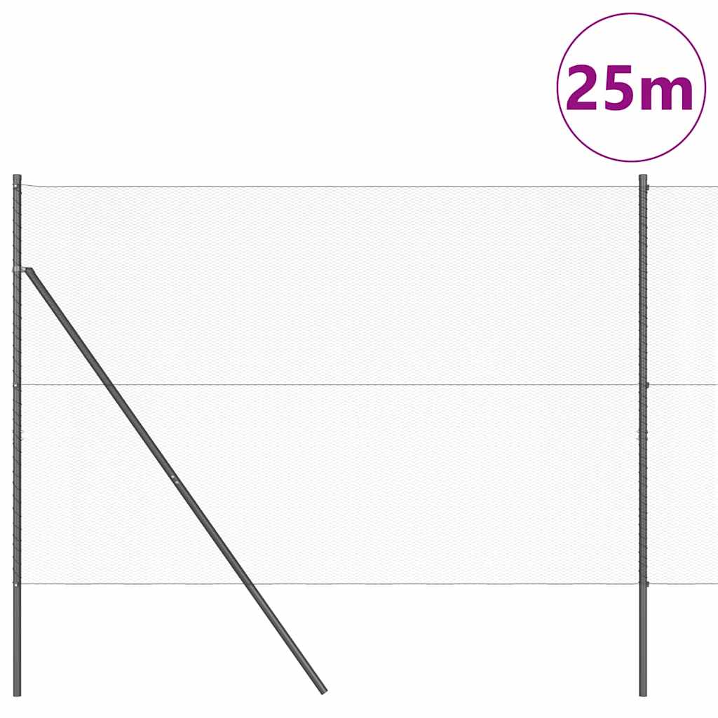 Ground Fix Welded Wire Fence 25 x 1.5 m (W x H)