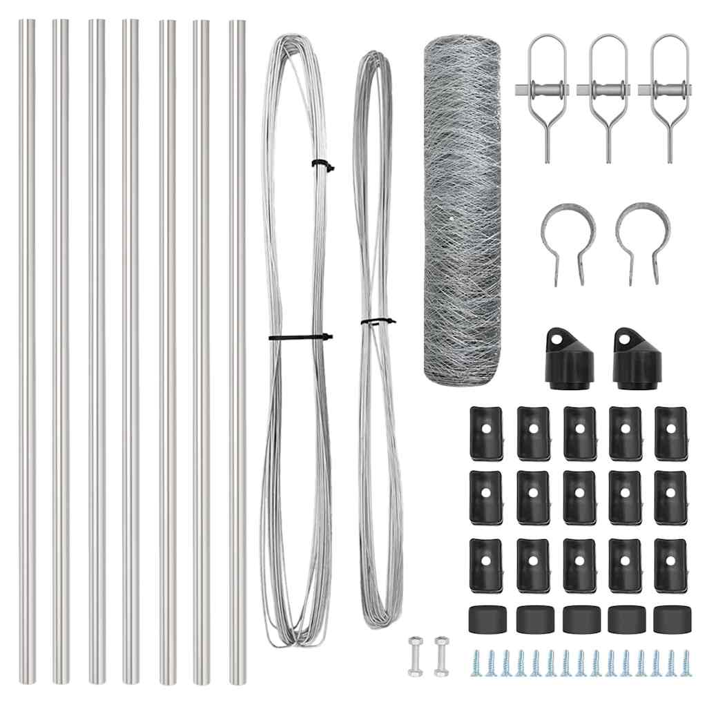 Ground Fix Welded Wire Fence 10 x 0.6 m (W x H)