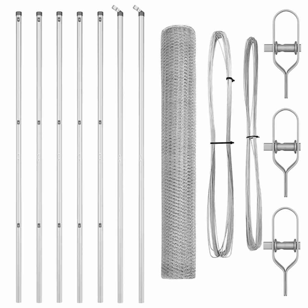 Ground Fix Welded Wire Fence 10 x 1 m (W x H)