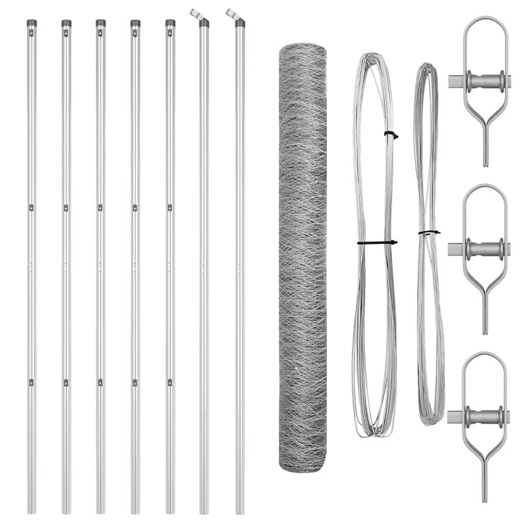 Ground Fix Welded Wire Fence 10 x 1 m (W x H)