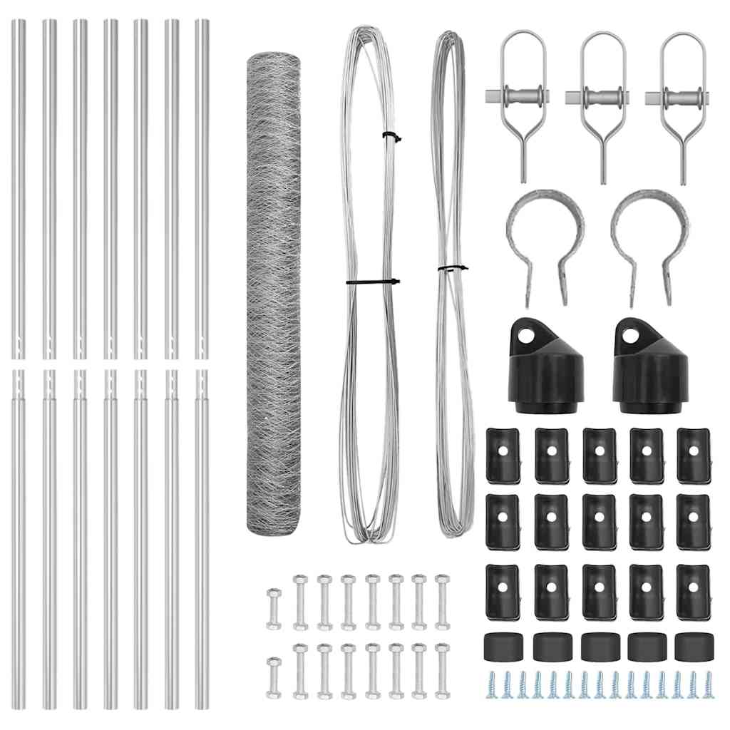 Ground Fix Welded Wire Fence 10 x 1 m (W x H)
