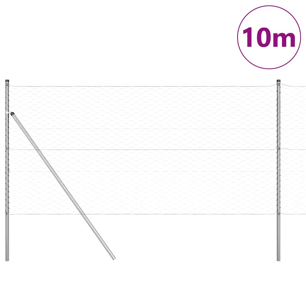 Ground Fix Welded Wire Fence 10 x 1 m (W x H)