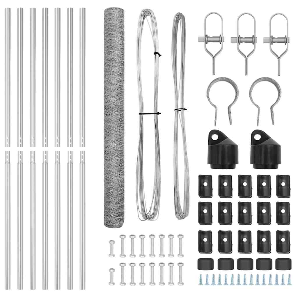 Ground Fix Welded Wire Fence 10 x 1.6 m (W x H)