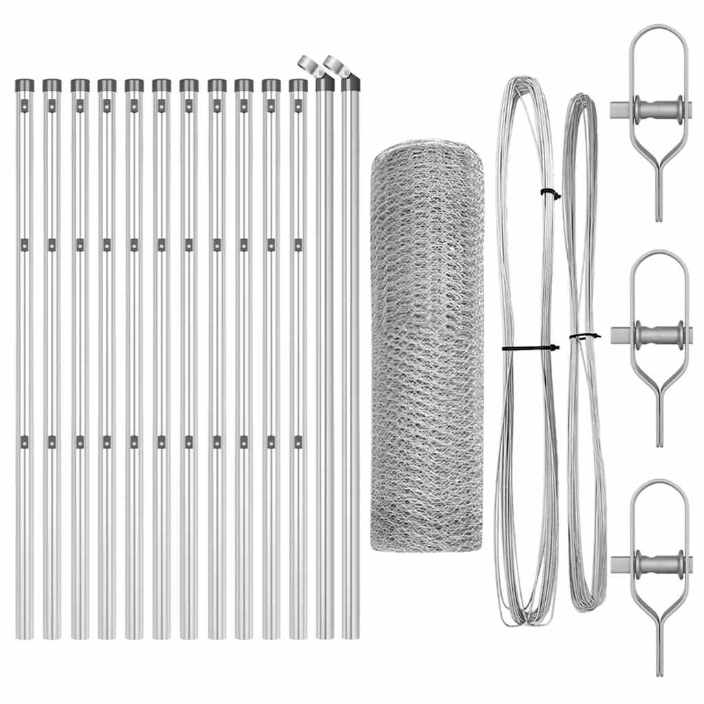 Ground Fix Welded Wire Fence 25 x 0.8 m (W x H)
