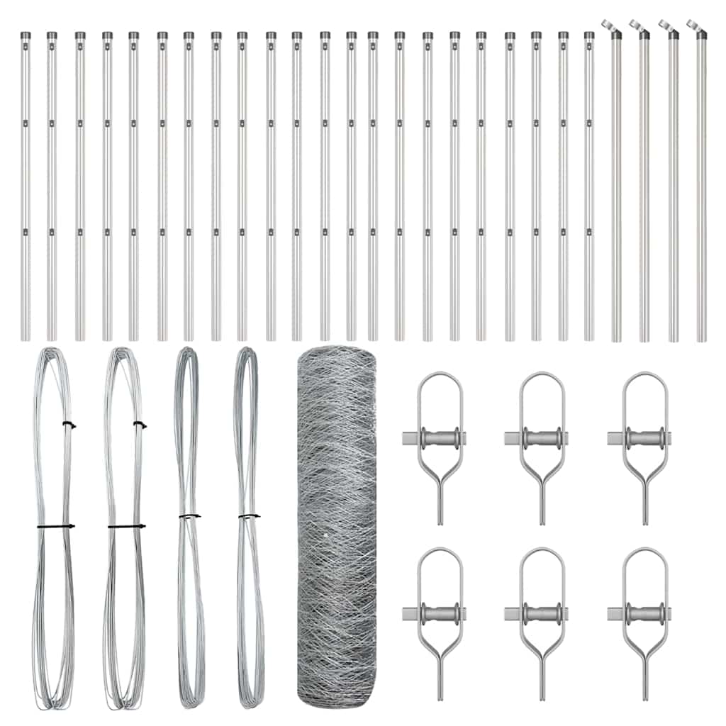 Ground Fix Welded Wire Fence 50 x 0.4 m (W x H)