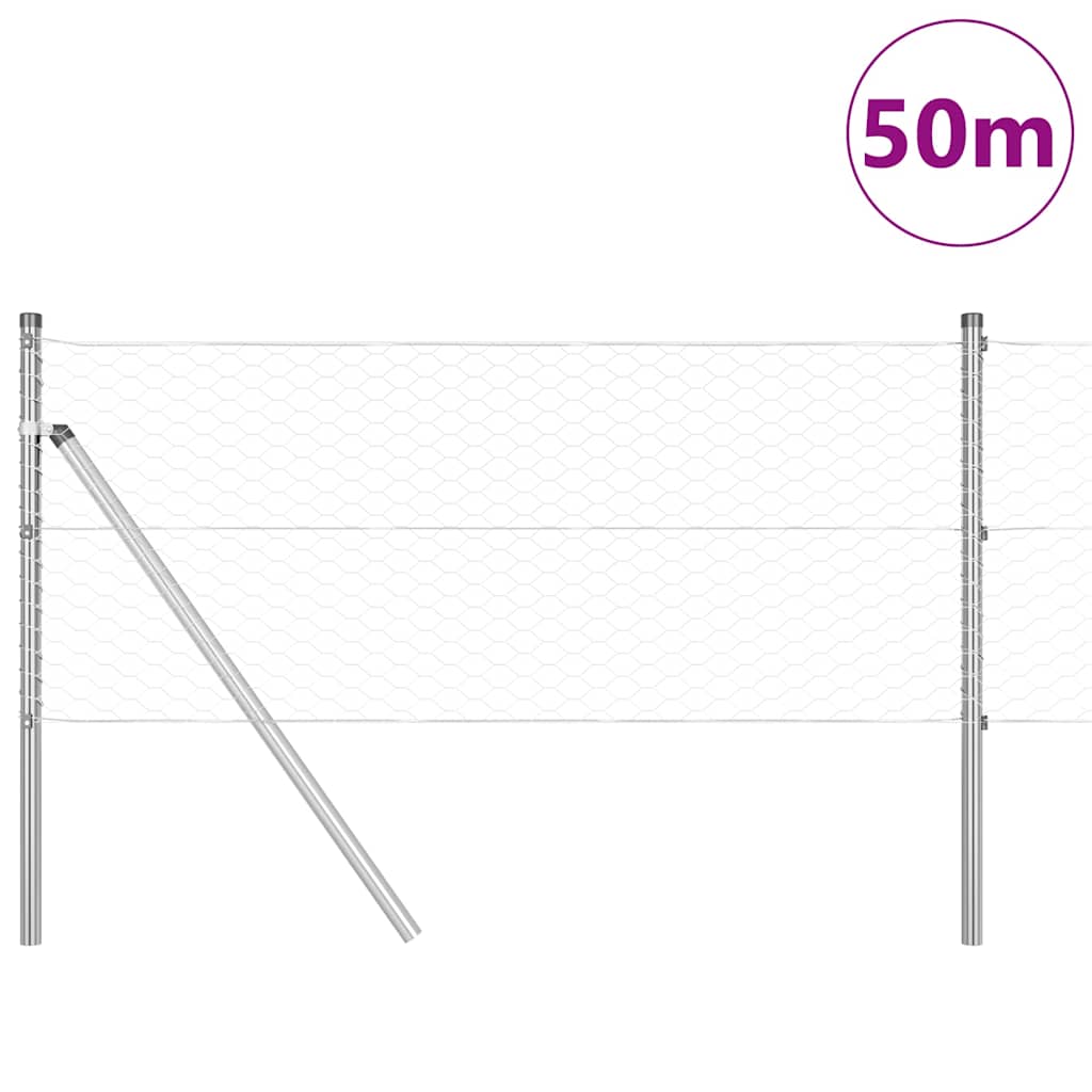 Ground Fix Welded Wire Fence 50 x 0.6 m (W x H)