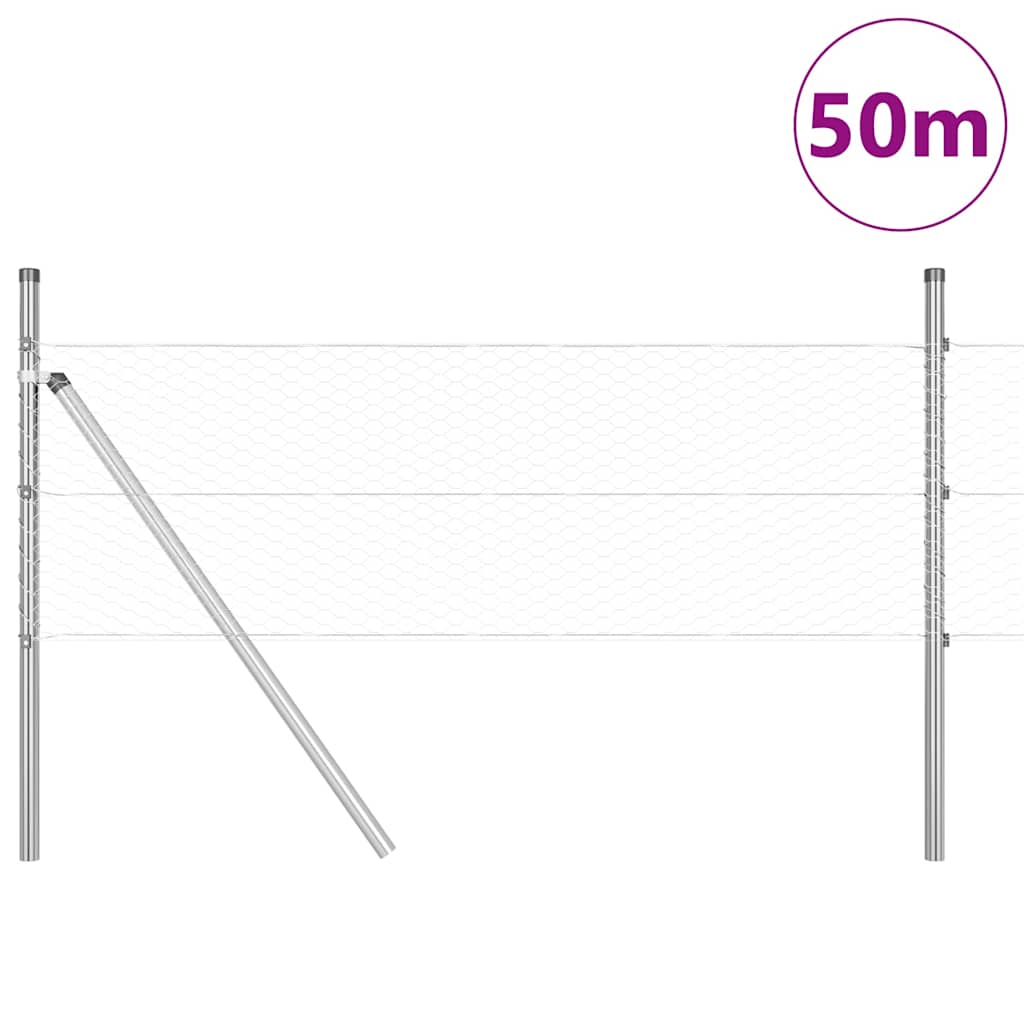 Ground Fix Welded Wire Fence 50 x 0.8 m (W x H)