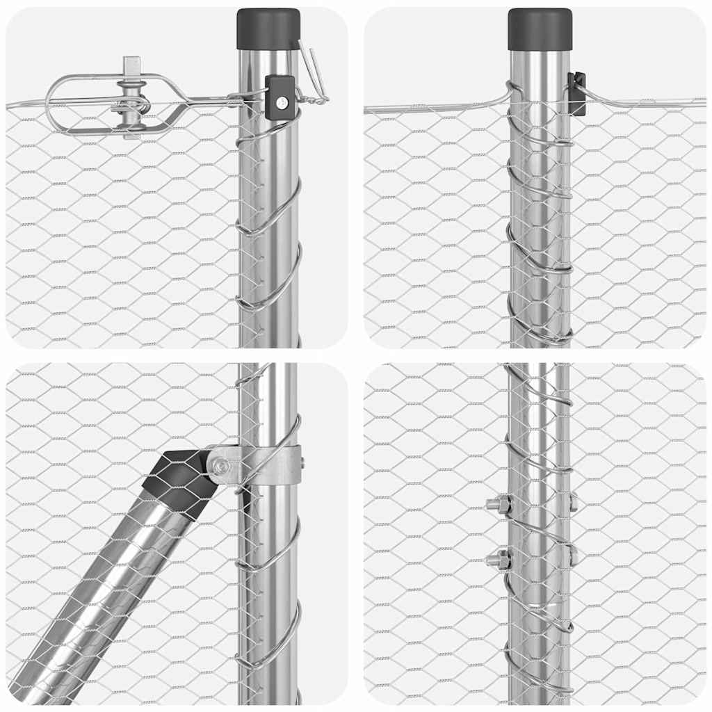 Ground Fix Welded Wire Fence 50 x 1.4 m (W x H)