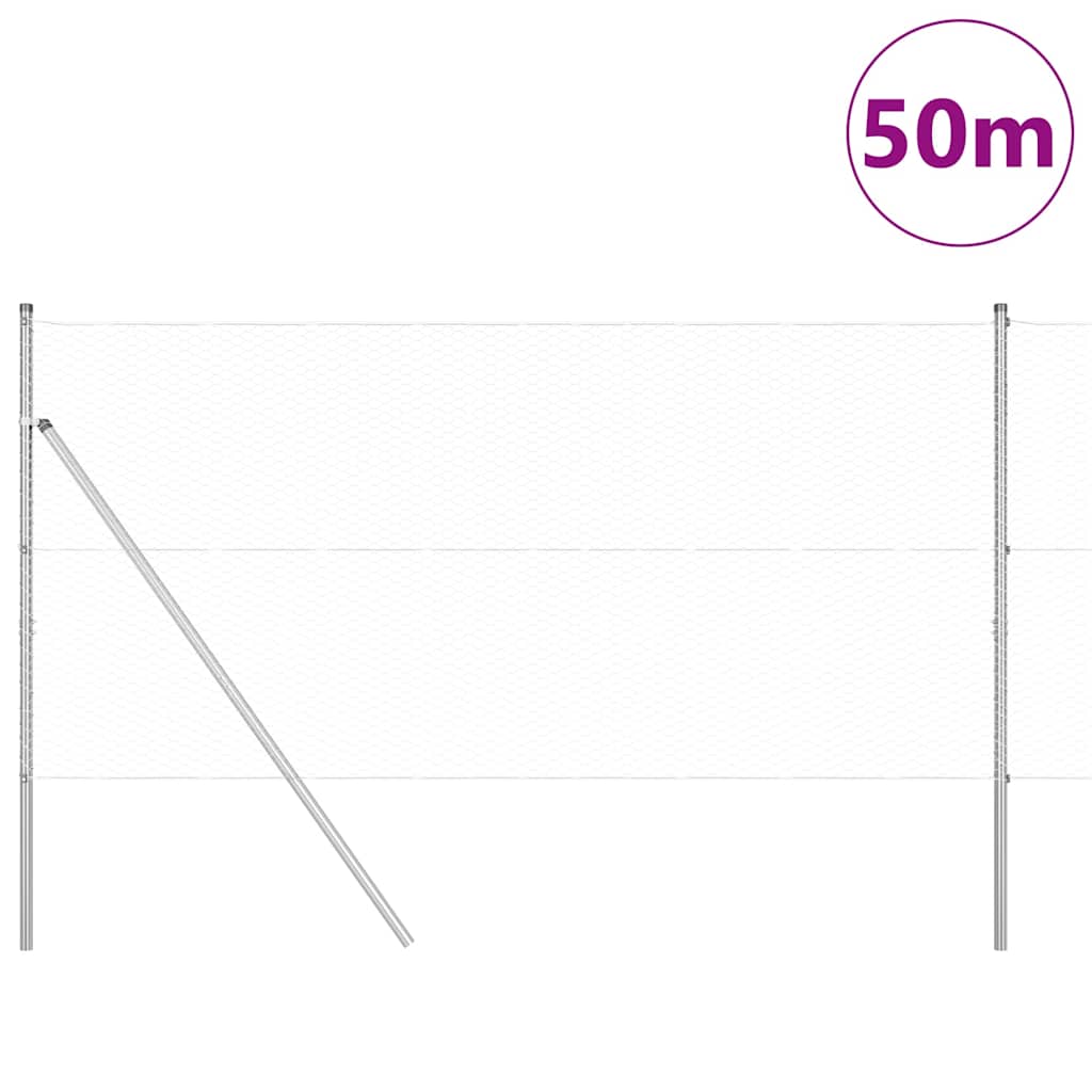Ground Fix Welded Wire Fence 50 x 1.4 m (W x H)