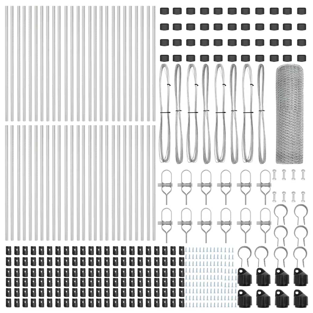 Ground Fix Welded Wire Fence 100 x 0.4 m (W x H)