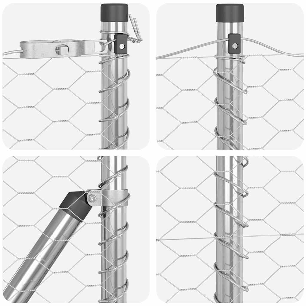 Ground Fix Welded Wire Fence 100 x 0.4 m (W x H)
