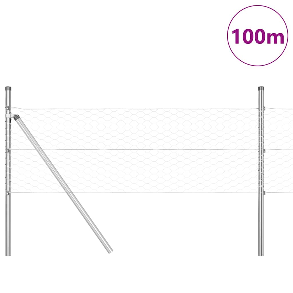 Ground Fix Welded Wire Fence 100 x 0.4 m (W x H)