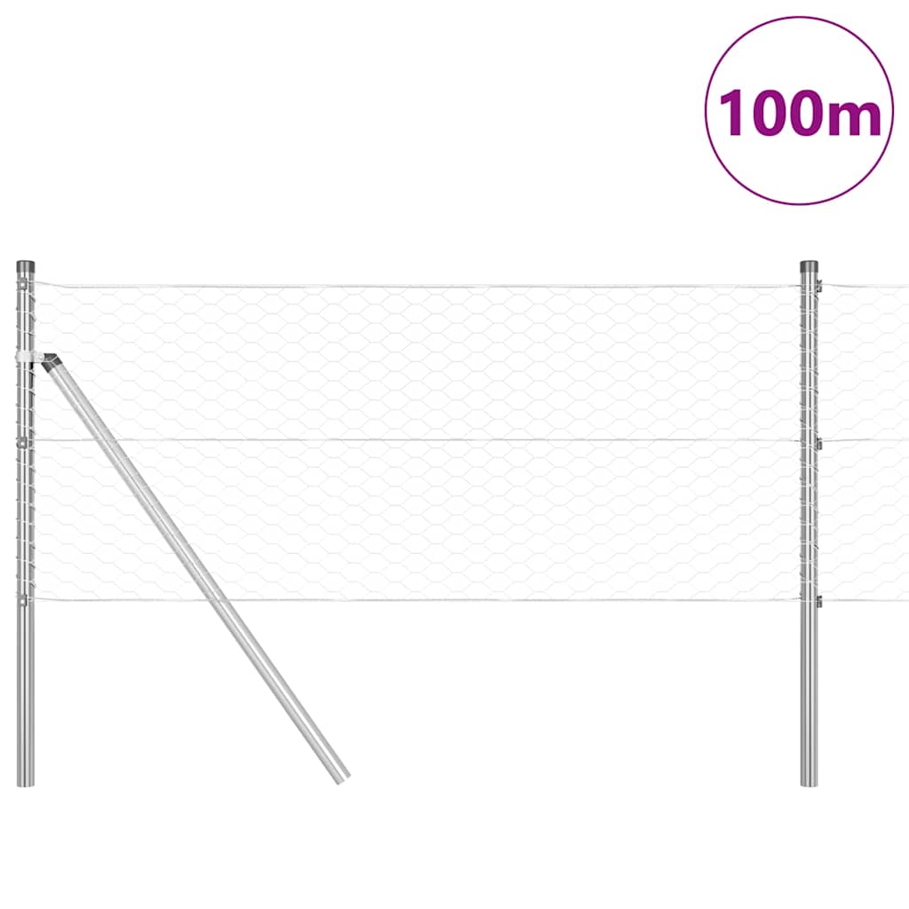 Ground Fix Welded Wire Fence 100 x 0.6 m (W x H)