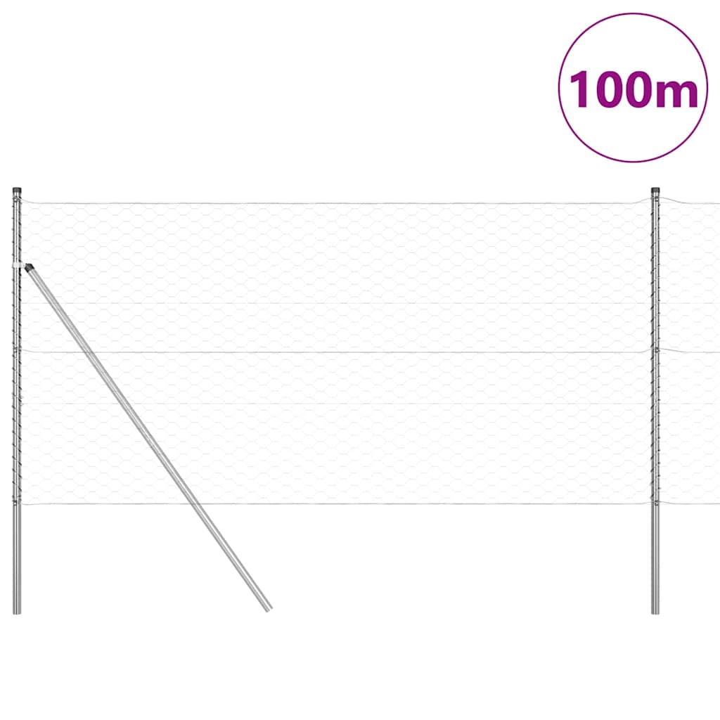 Ground Fix Welded Wire Fence 100 x 1 m (W x H)