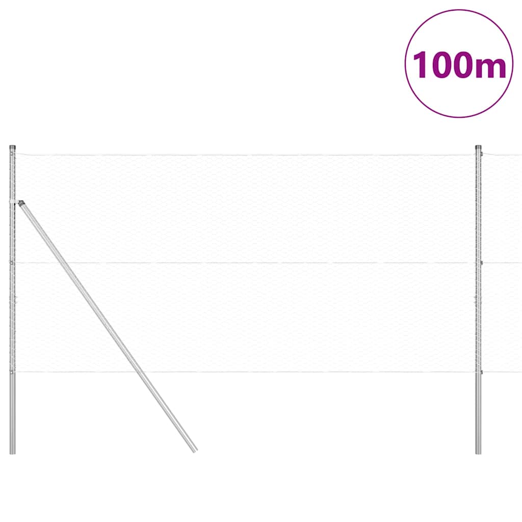 Ground Fix Welded Wire Fence 100 x 1.2 m (W x H)