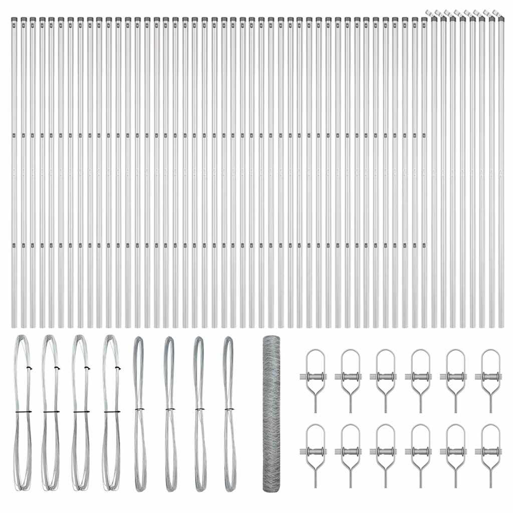 Ground Fix Welded Wire Fence 100 x 1.2 m (W x H)