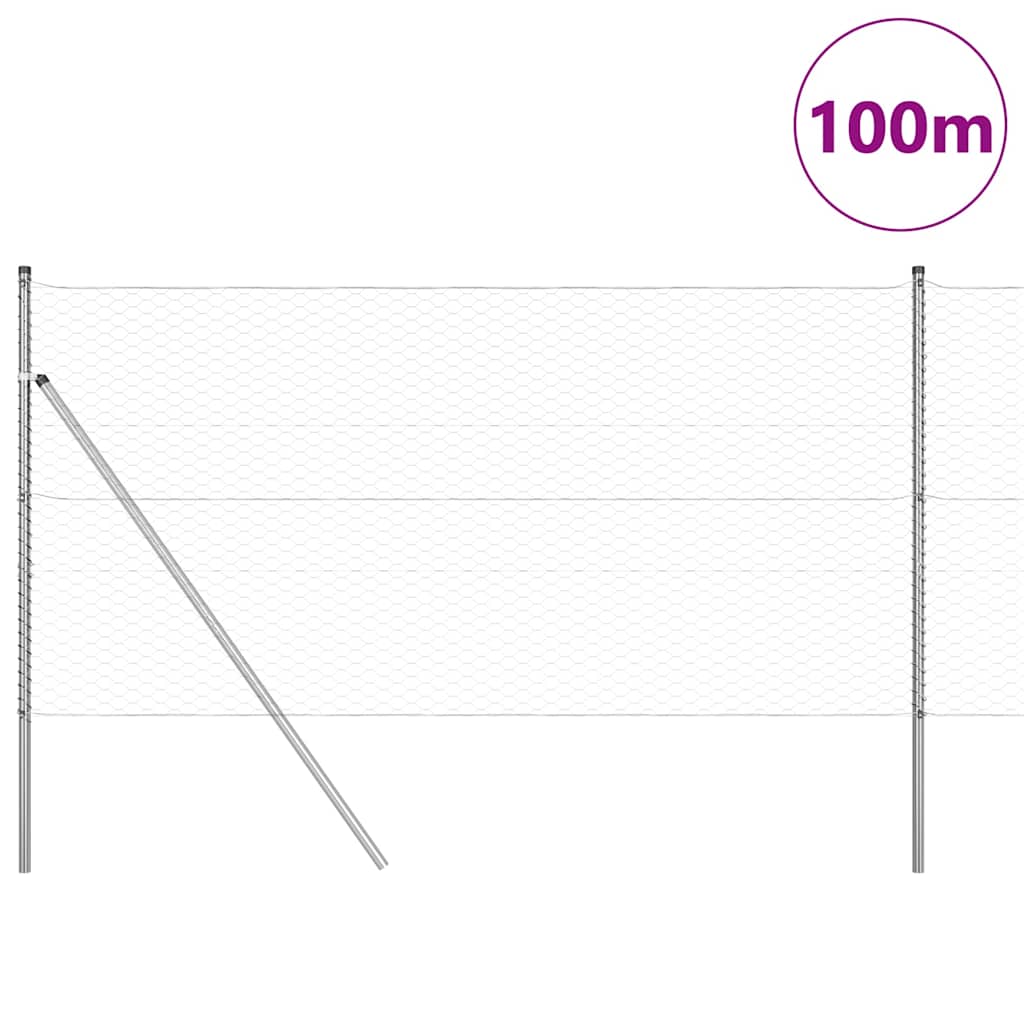 Ground Fix Welded Wire Fence 100 x 1.4 m (W x H)