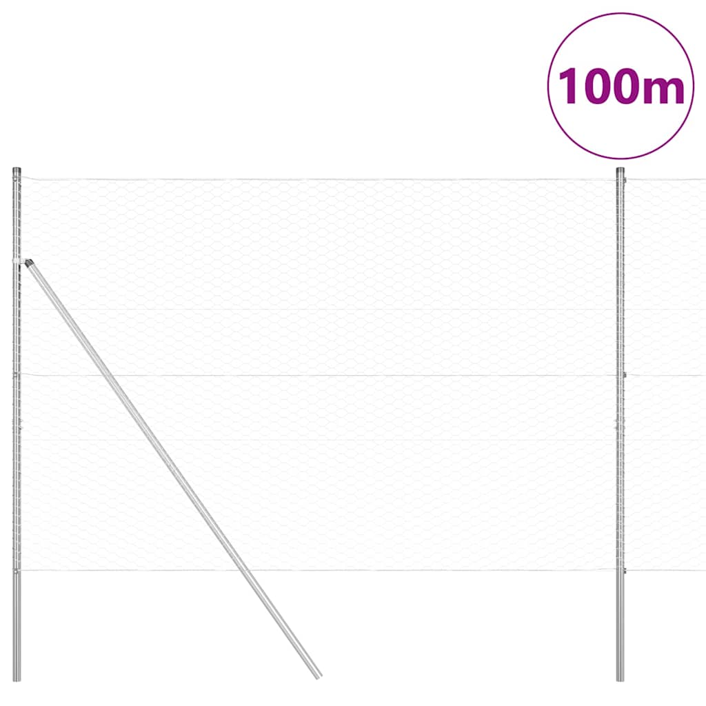 Ground Fix Welded Wire Fence 100 x 1.5 m (W x H)