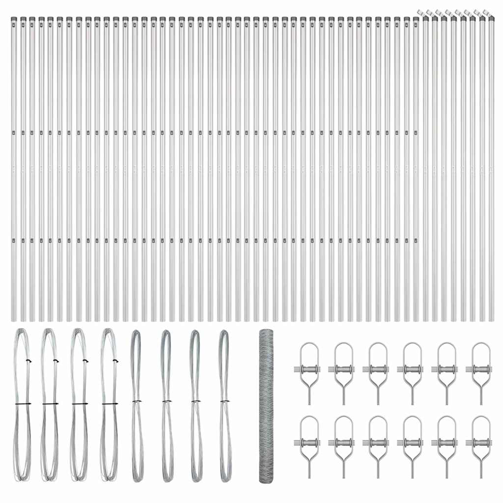 Ground Fix Welded Wire Fence 100 x 1.5 m (W x H)