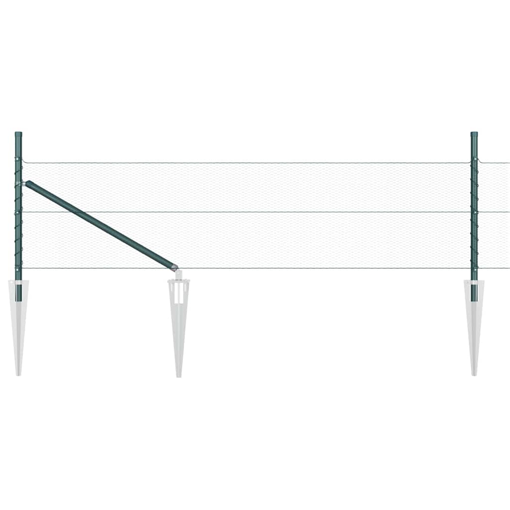 Welded Wire Fence with Spikes 10 x 0.5 m (W x H)