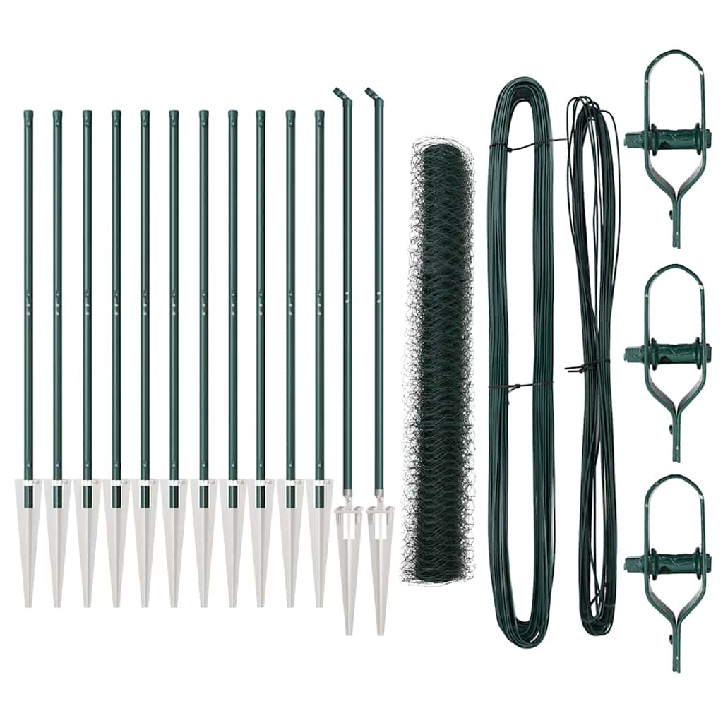 Welded Wire Fence with Spikes 25 x 1.4 m (W x H)