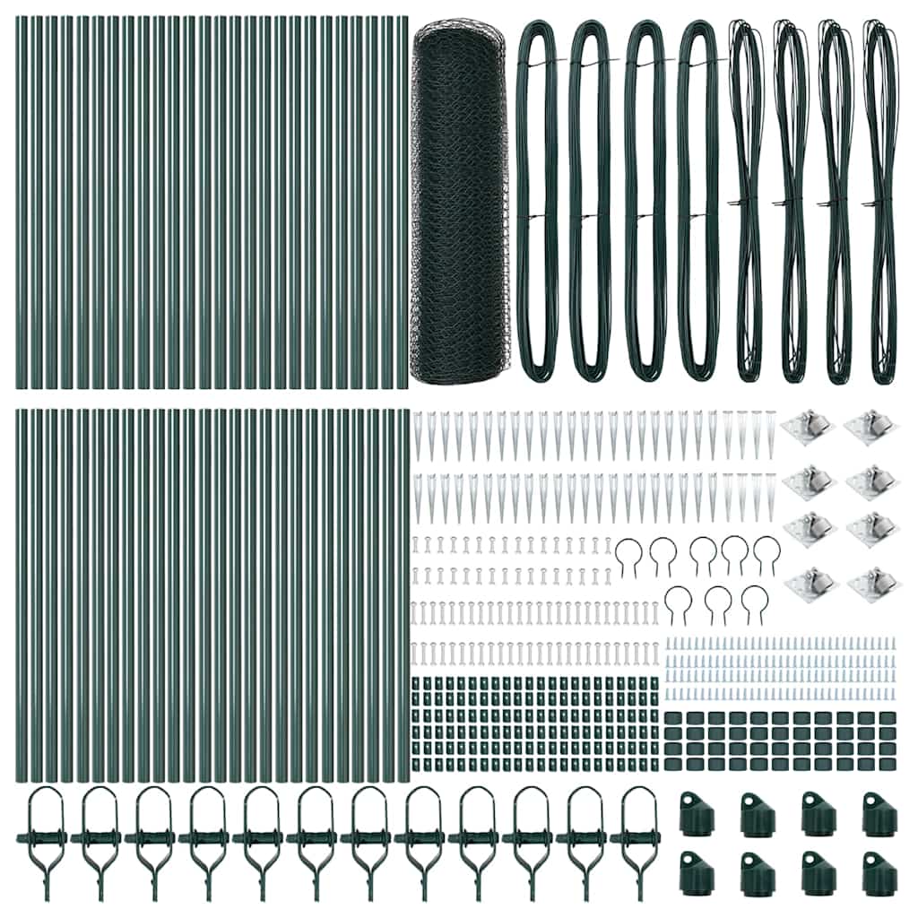 Welded Wire Fence with Spikes 100 x 1 m (W x H)
