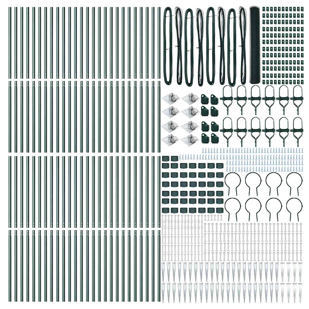 Welded Wire Fence with Spikes 100 x 1.4 m (W x H)