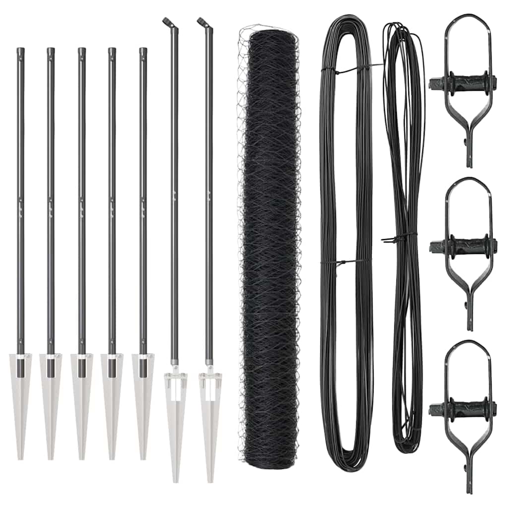Welded Wire Fence with Spikes 10 x 1.4 m (W x H)
