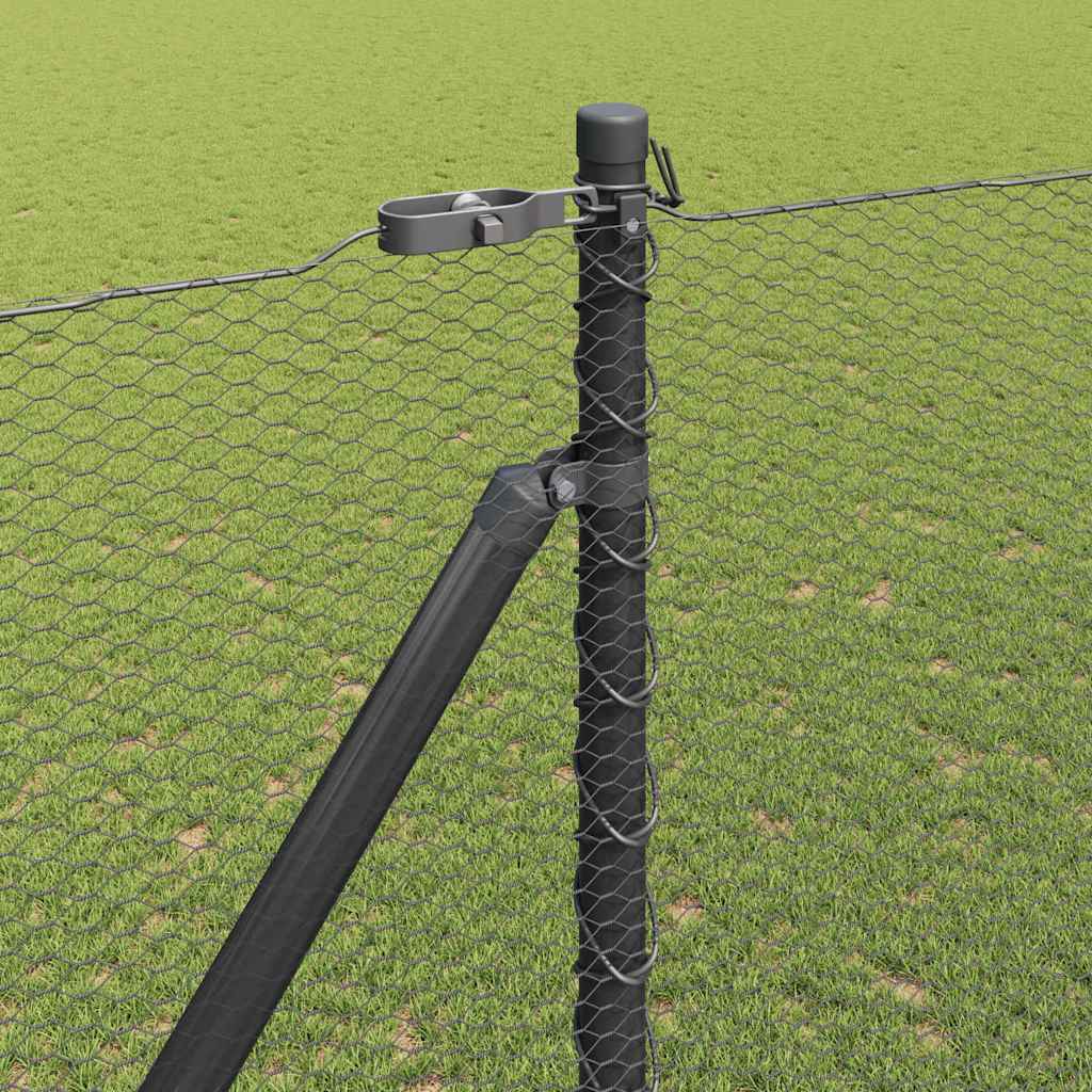 Welded Wire Fence with Spikes 10 x 1.6 m (W x H)
