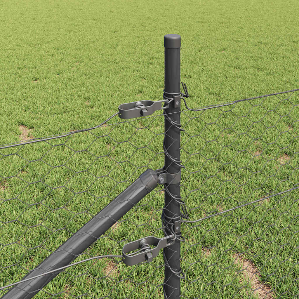 Welded Wire Fence with Spikes 25 x 0.5 m (W x H)
