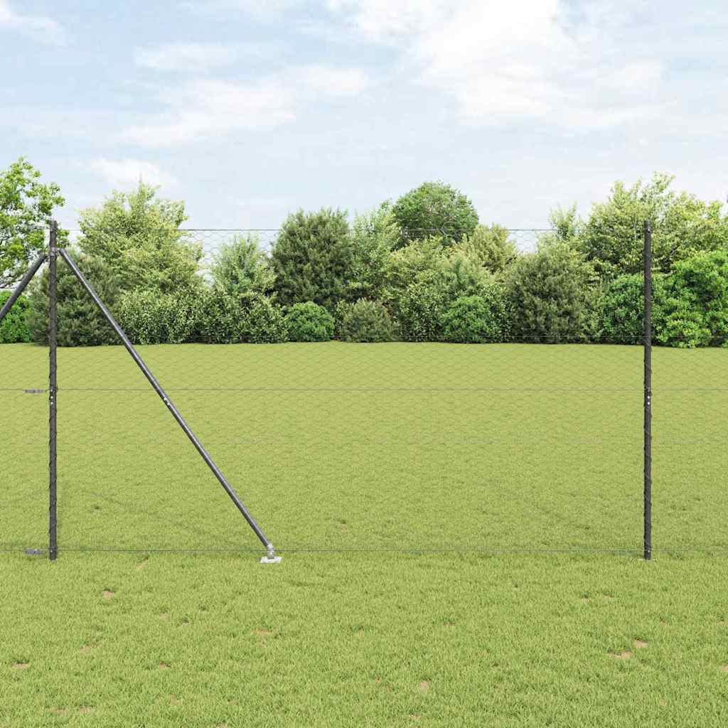 Welded Wire Fence with Spikes 25 x 1.6 m (W x H)