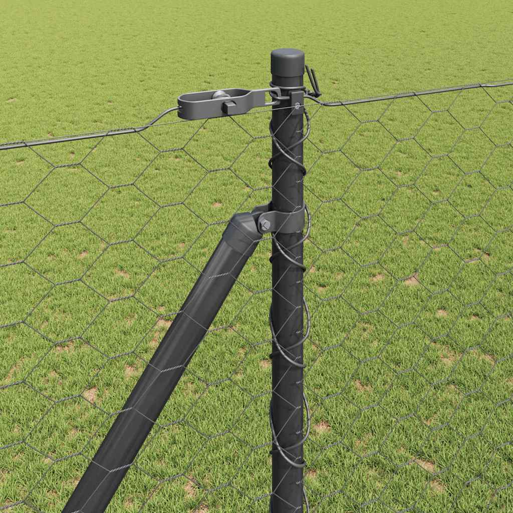 Welded Wire Fence with Spikes 25 x 1.6 m (W x H)