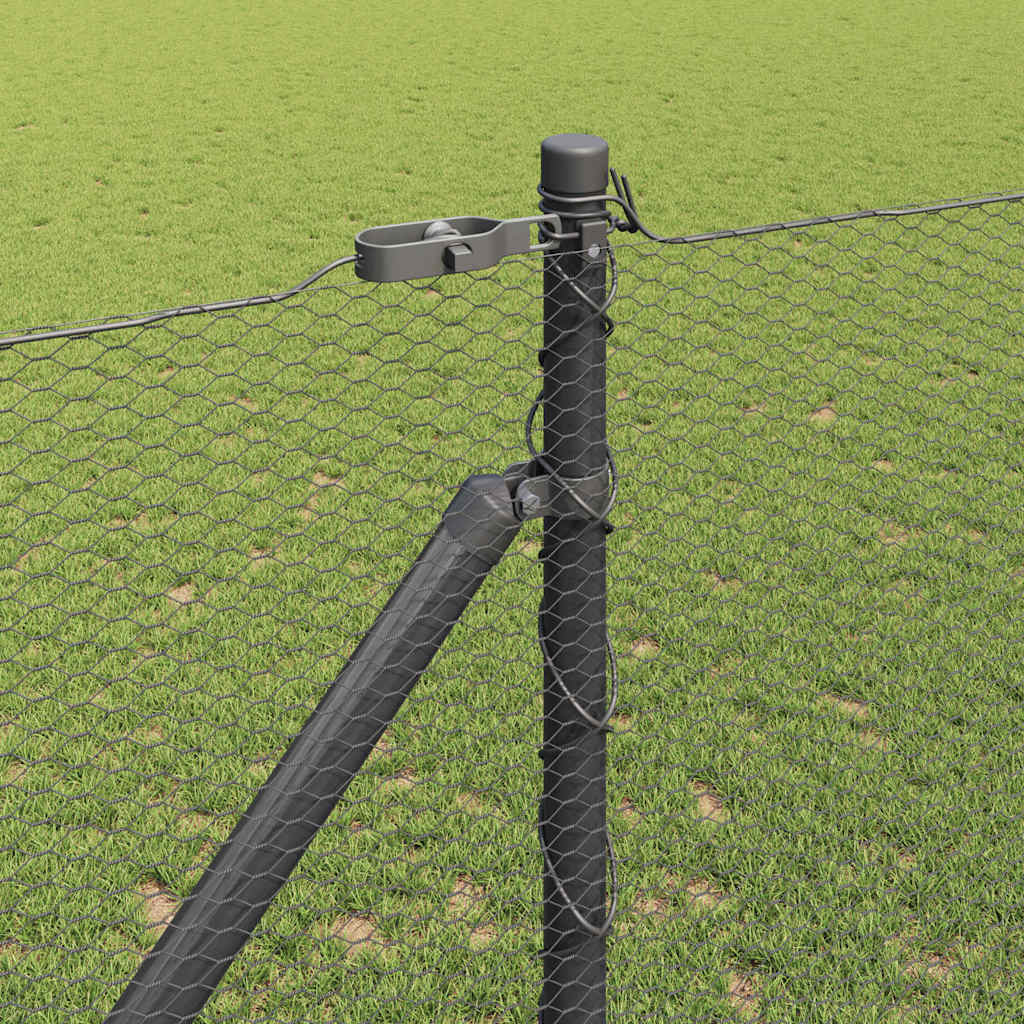 Welded Wire Fence with Spikes 50 x 1.2 m (W x H)