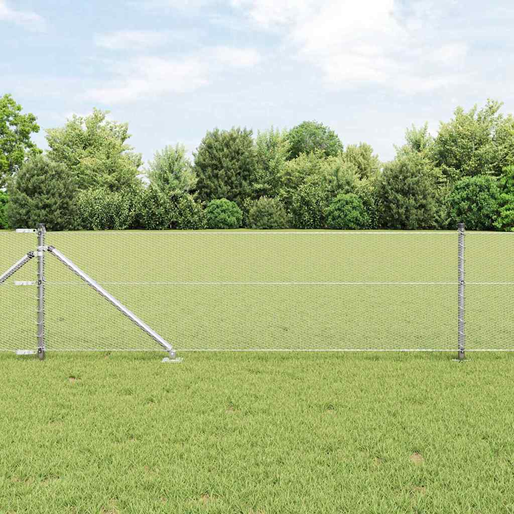 Welded Wire Fence with Spikes 10 x 0.6 m (W x H)