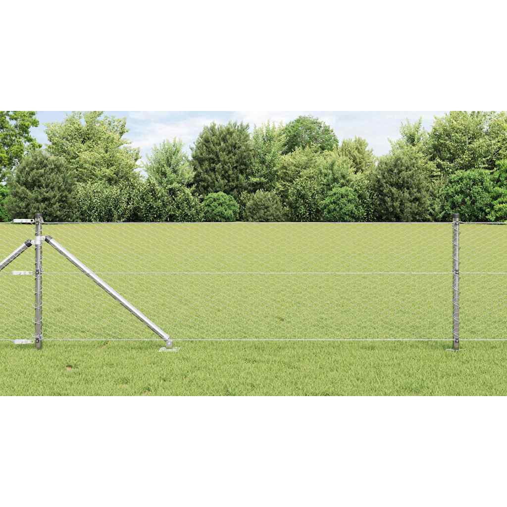Welded Wire Fence with Spikes 10 x 0.6 m (W x H)