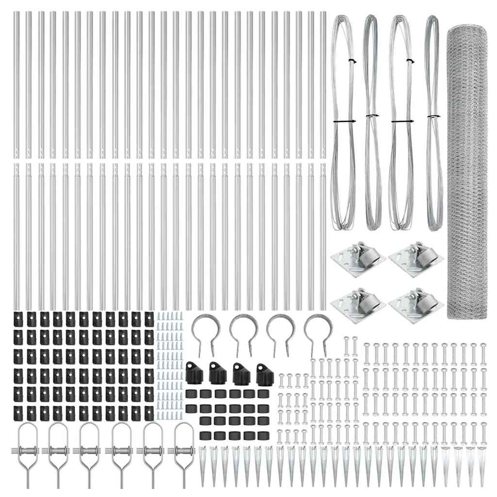 Welded Wire Fence with Spikes 100 x 1.4 m (W x H)