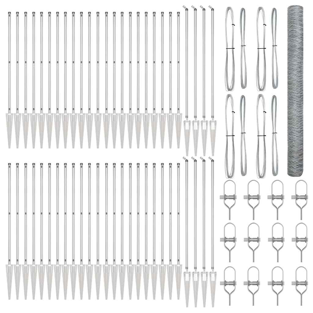 Welded Wire Fence with Spikes 100 x 1.5 m (W x H)