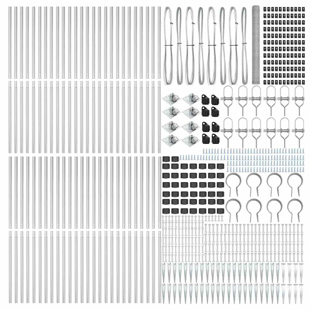 Welded Wire Fence with Spikes 100 x 1.6 m (W x H)