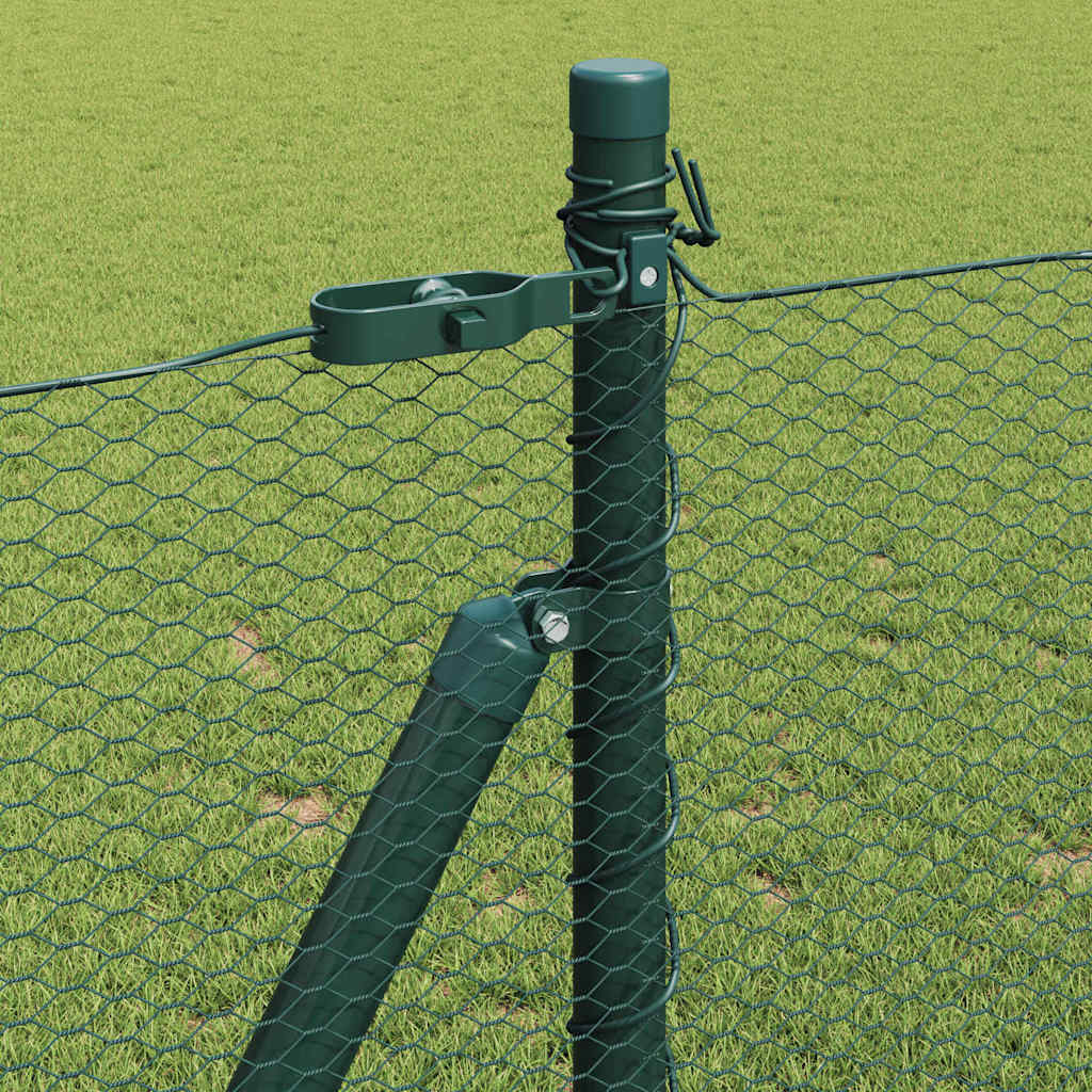 Welded Wire Fence with Concrete Base 10 x 0.8 m (W x H)