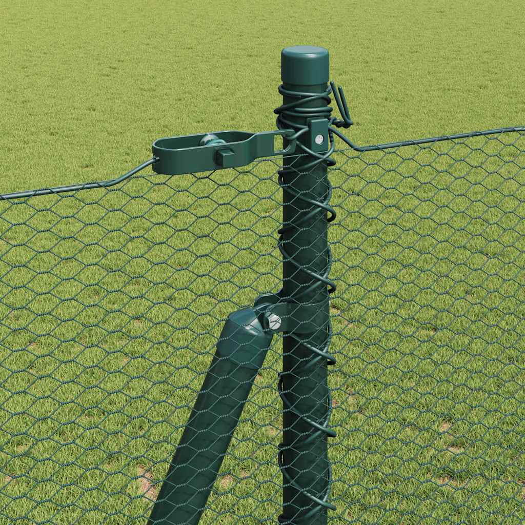 Welded Wire Fence with Concrete Base 25 x 1.6 m (W x H)