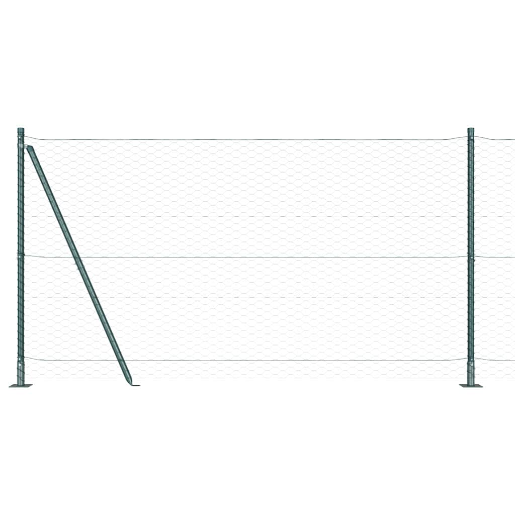 Welded Wire Fence with Concrete Base 50 x 1.2 m (W x H)